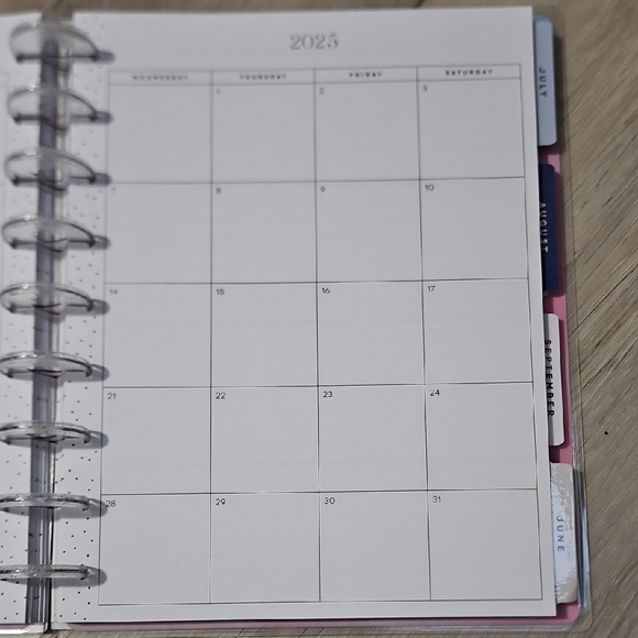 Happy Planner Blue and Pink 18-Month Planner - Picture 3 of 5